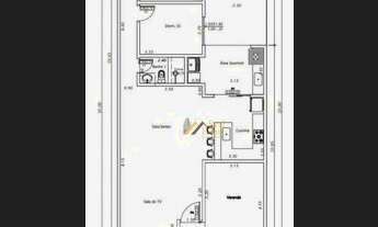 Imagem 1: Casa com 3 dormitórios à venda, 138 m² por R$ 914.000,00 - Condomínio Park Gran Reserve