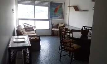 Imagem 2: Itararé! Vista magnífica! Apartamento 01 dormitório, 55m2. MOBILIADO!