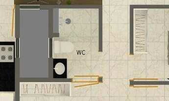 Imagem 3: Apartamento Duplex com 4 dormitórios à venda, 148 m² por R$ 1.102.600 - Monte Castelo - Ca