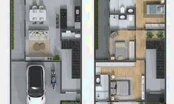 Imagem 2: LINDA CASA NO CONDOMÍNIO RESERVA DA MATA, SOBRADO 3 SUÍTES, JARDIM CELESTE, CURRUPIRA, JUN