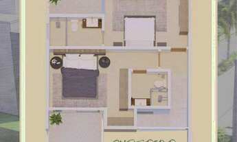 Imagem 6: Casa com 2 dormitórios à venda por R$ 572.400,00 - Gamboa - Garopaba/SC