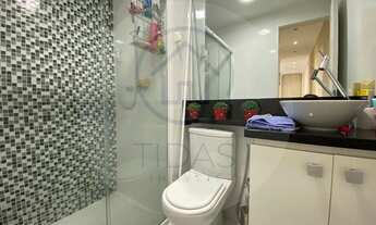 Imagem 4: Apê de 50m2 com varanda e 2 quartos e 1 vaga no Jd Irís em São Paulo-SP Pronto para Morar