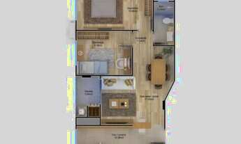 Imagem 5: 2 Dormitórios no Tabuleiro