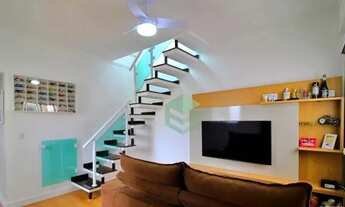 Imagem 3: Cobertura com 3 dormitórios à venda, 89 m² por R$ 460.000 - Vila Tibiriçá - Santo André/SP