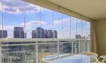 Imagem 3: Apartamento com 2 dormitórios para alugar, 108 m² por R$ 13.700,00/mês - Brooklin - São Pa