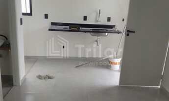 Imagem 5: Uma graça de apartamento com varanda de 1 dormitório com suíte e cozinha americana, lavabo