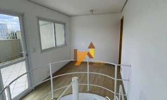 Imagem 2: Cobertura com 3 dormitórios para alugar, 150 m² por R$ 3.800,00/mês - Jardim - Santo André