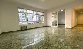 Imagem 2: Apartamento para aluguel com 130 metros quadrados com 3 quartos em Ponta da Praia - Santos