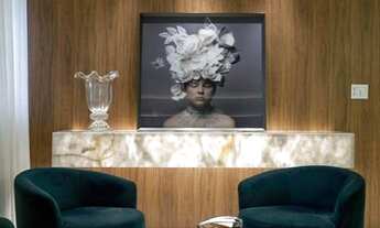 Imagem 6: COBERTURA FINAMENTE DECORADA E MODERNA 3/4 COM 2 SUÍTES E GABINETE EXCELENTE LOCALIZAÇÃO N