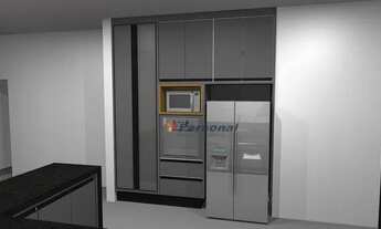 Imagem 4: Casa em condomínio com 3 dormitórios para alugar, 160 m² por R$ 5.200/mês - Campos do Camp