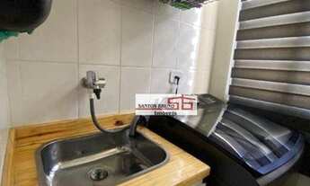 Imagem 7: Lindo apartamento 50 m² com 2 dormitórios planejados, sala com sacada, cozinha americana p