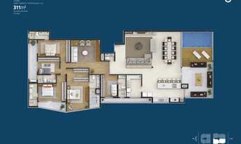 Imagem 5: Apartamento para venda tem 94 metros quadrados com 3 quartos em Itacolomi - Balneário Piça
