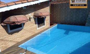 Imagem 5: Casa com 3 dormitórios, piscina, churrasqueira, forno a lenha - Jardim Marchetti - Campo L