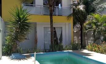 Imagem 2: Casa com 4 dormitórios para alugar, 160 m² por R$ 2.000/mês - Arembepe Aquaville - Camaçar