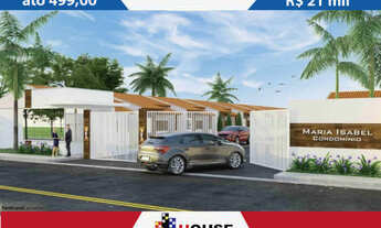 Imagem: Condomínio Maria Isabel, Feirão GDR. Casas