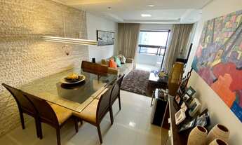 Imagem 4: Gd. Apartamento com 98mts. 3 Quartos, Vista mar. Mobiliado!