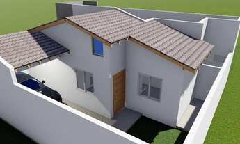 Imagem 3: Casa de condomínio térrea para venda possui 67 metros quadrados com 3 quartos