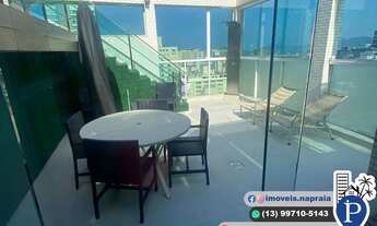 Imagem 2: Cobertura duplex para venda possui 244 metros quadrados com 3 quartos em Gonzaga - Santos