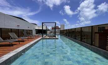 Imagem 4: Apto Mobiliado no cabo branco 2 quartos, 1 suíte no MARDISA, primeira locação prédio c áre