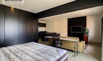 Imagem 6: Flat com 1 dormitório para alugar, 54 m² por R$ 5.000,00/mês - Alphaville Industrial - Bar