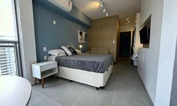 Imagem 2: Studio para aluguel possui 30 m² com 1 dormitório em Pinheiros - São Paulo - SP