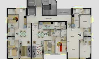 Imagem 5: Ceci- Edf. Luar do Arraial/ More em Casa Amarela/ apartamento 02 Quartos/58m²