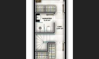 Imagem 3: SOBRADO GEMINADO no JARDIM IRIRIÚ com 2 quartos para VENDA, 60 m²