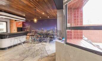 Imagem 5: Cobertura duplex à venda, terraço grande, mobiliada, reformada, perto Praça Expedicionário