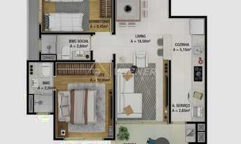Imagem 5: Itajaí - Apartamento Padrão - São João