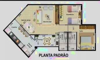Imagem 2: Oportunidade apartamento com lance grupo 18 andar alto - Residencial Parque Firenze!