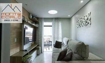 Imagem 7: Apartamento com 2 dormitórios (1 suíte) à venda, 58 m² por R$ 425.000 - Rudge Ramos - São