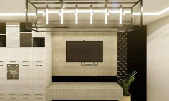 Imagem 2: Apartamento Duplex com 2 dormitórios à venda, 95 m² por R$ 522.300,00 - Campestre - Santo