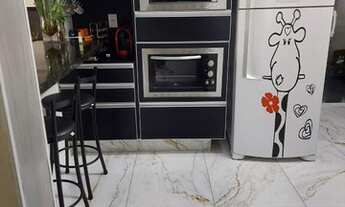 Imagem 6: Apartamento para venda possui 93 metros quadrados com 3 quartos em Vila Bastos - Santo And