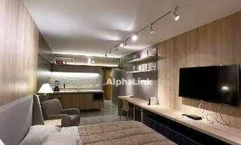 Imagem 4: Apartamento com 1 dormitório para alugar, 40 m² por R$ 3.520,00/mês - Alphaville - Barueri