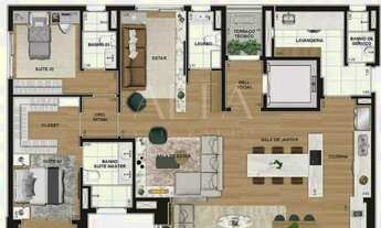 Imagem 3: Apartamento no Itaim Bibi - 147 m² - Novo com piscina - Revenda andar alto!