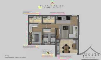 Imagem: 01346 - Apartamento 2 Dorms. (1 Suíte)