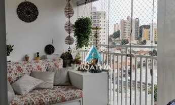 Imagem 3: Apartamento à venda com 03 dormitórios e lazer à venda, 96m² - Vila Valparaíso - Santo And