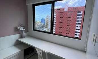 Imagem 7: Apto todo mobiliado,105m², Pos. Nascente Sul, 3qtos sendo 2 suítes+ wc de serv