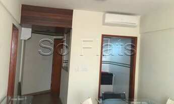 Imagem 5: Flat em Campinas disponível para locação e totalmente mobiliado. Com entrada imediata e se