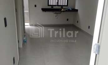 Imagem 6: Uma graça de apartamento com varanda de 1 dormitório com suíte e cozinha americana, lavabo