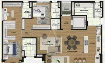 Imagem 2: Apartamento no Itaim Bibi - 147 m² - Novo com piscina - Revenda andar alto!