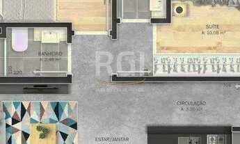 Imagem 5: Apartamento para Venda - 103.35m², 3 dormitórios, sendo 2 suites, 2 vagas - Passo da Areia