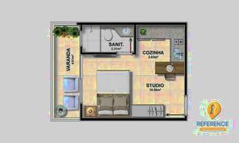 Imagem 4: Apartamento com 1 quarto à venda no Caminho das Árvores - Salvador/BA