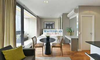 Imagem 2: Belo apartamento 42 m2 a.u - 1 dormitório - 1 vaga - R. Elvira Ferraz - Vila Olímpia