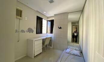 Imagem 5: Apartamento com 3 dormitórios sendo 1 suíte + Closet - Mobiliado na Ponta Verde