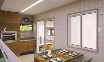 Imagem 2: Apartamento para venda com 72 metros quadrados com 2 quartos sendo uma suíte e churrasque