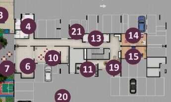 Imagem 7: Apartamento Syrah Resid (proprietária) - 14ª andar (nascente), 81m², 2 vagas + hobbybox