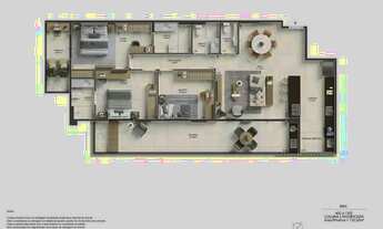 Imagem 6: Apartamento para venda tem 130 metros quadrados com 4 quartos em Icaraí - Niterói - RJ