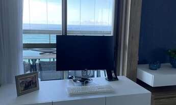 Imagem 5: Ed Mar Dourado 4 Quartos/2 Suítes, 3 VG, Frente Mar Praia de Itaparica VV (Mobiliado)