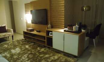 Imagem 4: Apto semi mobiliado - 3 dormts sendo 1 suíte com ar condicionado - Terraço - 2 Vagas de ga